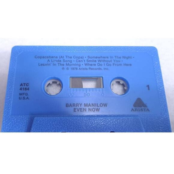 BUNDLE ONLY Barry Manilow Even Now 1978 Cassette Tape Pop Music Arista Records - Picture 2 of 3
